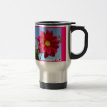 Collection de la fleur de mon épouse tasse à café