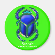 Collection ÉGYPTIENNE de SCARABÉE de SCARABÉE Aimants Pour Réfrigérateur