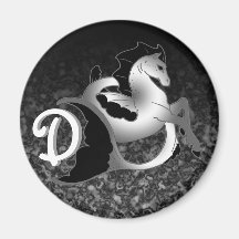 Collection magique d'hippocampe magnets pour réfrigérateur