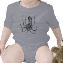 Collection marine : : Poulpe T-shirt