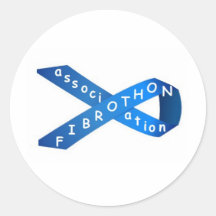 collection ruban bleu fibrothon adhésifs ronds