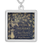 Collier antique de paon de fierté et de préjudice