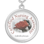 Collier auxiliaire soignant certifié personnalisé
