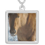Collier belge d'argent sterling de cheval de trait