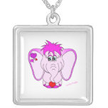 Collier chanceux mignon d'auriculaire