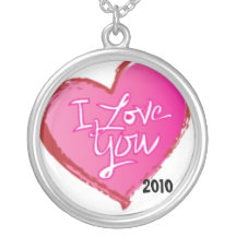 COLLIER D'AMOUR AVEC LA DATE VARIABLE