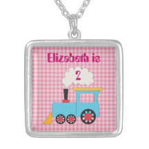 Collier d'anniversaire de train de Choo Choo