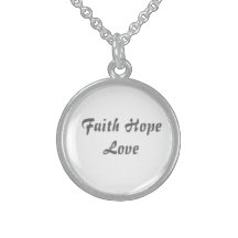 collier d'argent sterling d'Agrainofmustardseed.co