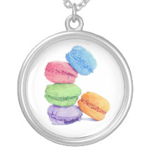 Collier de 5 macarons