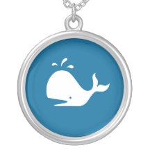 Collier de baleine bleue