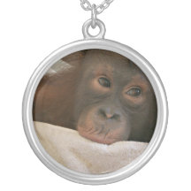 Collier de chimpanzé de bébé