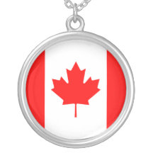Collier de drapeau du Canada