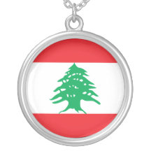 Collier de drapeau du Liban
