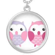 Collier de hibou de meilleurs amis