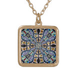 Collier de la fenêtre en verre teinté Kaleidoscope