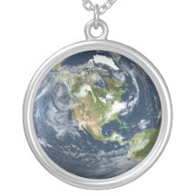 Collier de la terre de planète