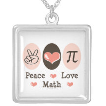 Collier de l'amour pi de paix