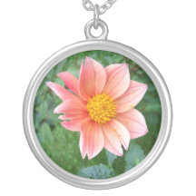Collier de macro de fleur