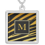 Collier de monogramme de tigre