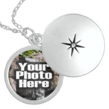 Collier de pendentif de photo couleur