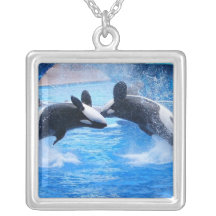 Collier de photo de baleine