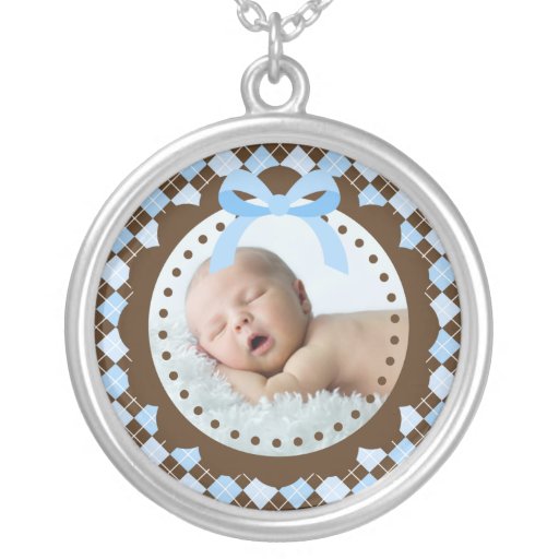 Collier de photo de jour de mères