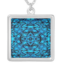 COLLIER DE PIERRE BLEUE