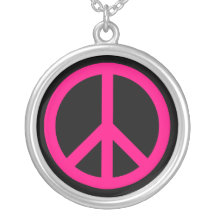 Collier de symbole de paix