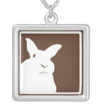 Collier désapprobateur de Brown de lapins