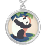 Collier d'ours panda. Mignon et coloré