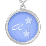 Collier floral de monogramme