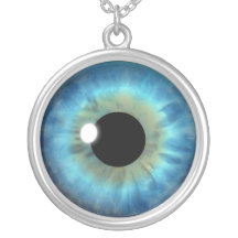 Collier frais d'amusement de globe oculaire d'iris
