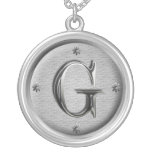 collier initial de G