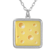 Collier jaune de texture de fromage suisse