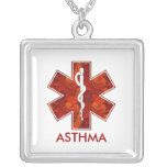 Collier médical   d'asthme : Personnalisable