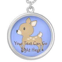 Collier mignon de Deerfawn de région boisée