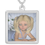 Collier mignon de fée d'automne colliers