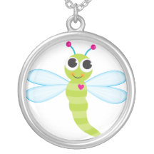 Collier mignon de libellule