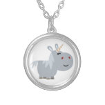 Collier mignon de licorne de bande dessinée d'Unsc colliers