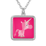 Collier mignon de licorne de bubble-gum de bande d colliers