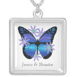 Collier personnalisé de papillon