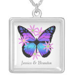 Collier personnalisé de papillon