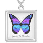 Collier personnalisé de papillon
