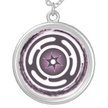 Collier (pourpre) de la roue de Hecate