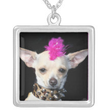 Collier punk de chiwawa