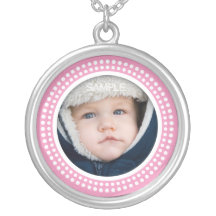 Collier rose de cadre de photo - pendentif personn
