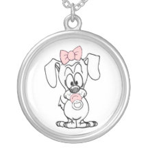 Collier rose de chien de bébé