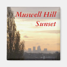 Colline Sun de Muswell Aimants