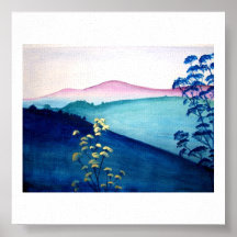 Collines de Half Moon Bay Posters
