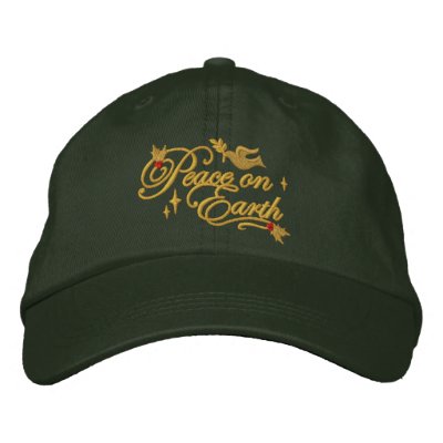 Colombe de paix casquettes de baseball brodées Colombe de paix casquettes de baseball brodées